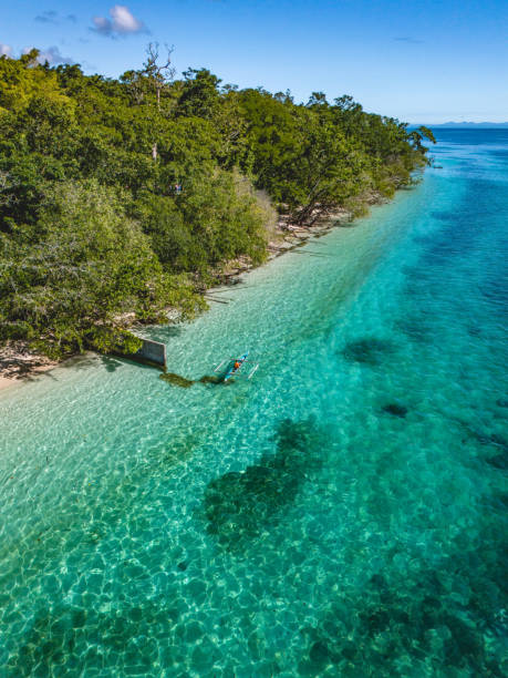 Hunimua Port in Liang Village, Maluku, Indonesia
