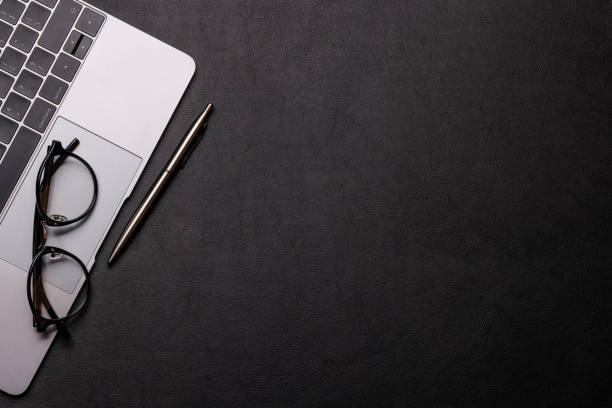 istock Workplace essentials: Laptop, supplies 2156211387