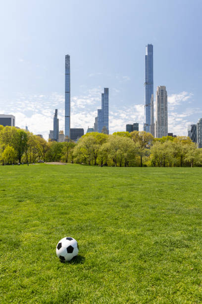 istock Manhattan skyscrapers and Central Park 2156212734