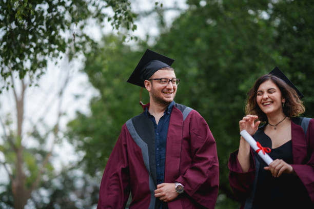 istock Group of college students  graduation day. 2156213093
