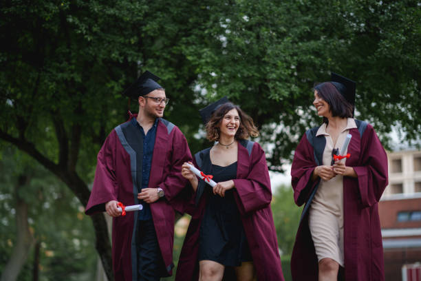 istock Group of college students  graduation day. 2156213097