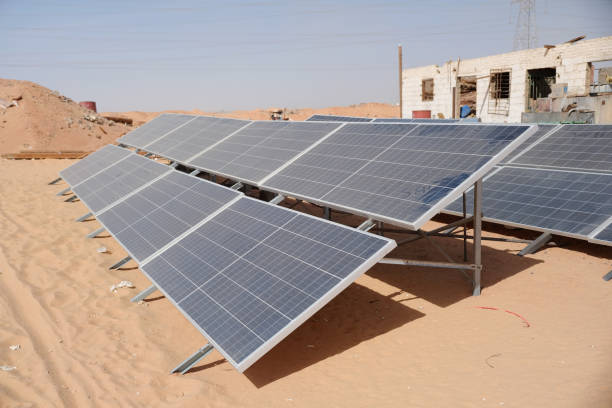 istock Solar Panels in the Desert 2156214152