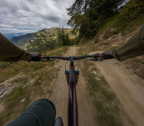 istock POV Mountain Biking on Rocky Trail 2156216952
