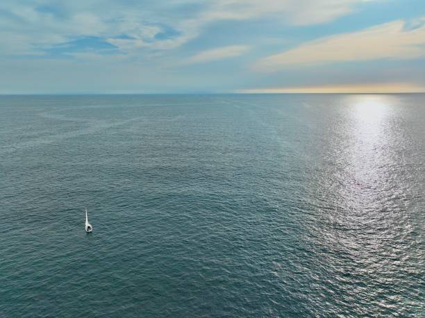 istock Sailing into the sunset out of Dana Point Harbor 2156229370
