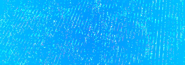 istock Futuristic wave with many dots. Abstract motion background of colored dots. Technology or science. 3d 2156234584