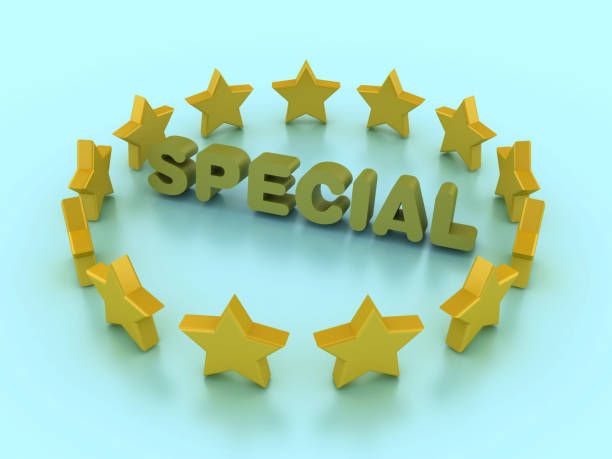 istock 3D Stars with Special Word 2156236317