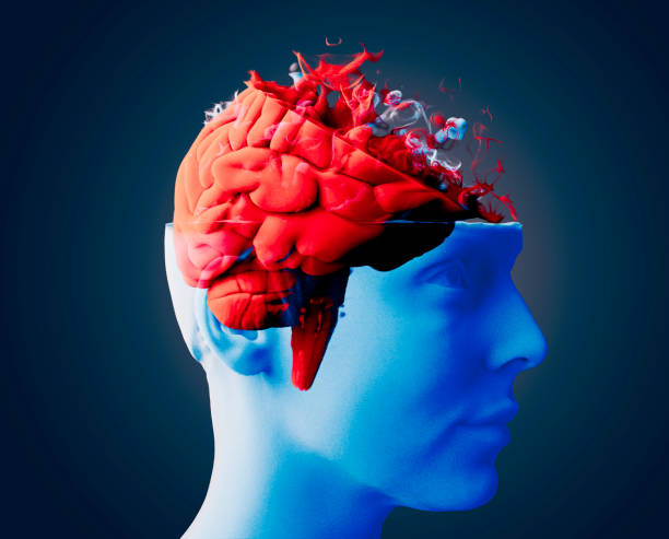 istock Face seen from the side. Memory lapses. Brain degenerative diseases 2156238507