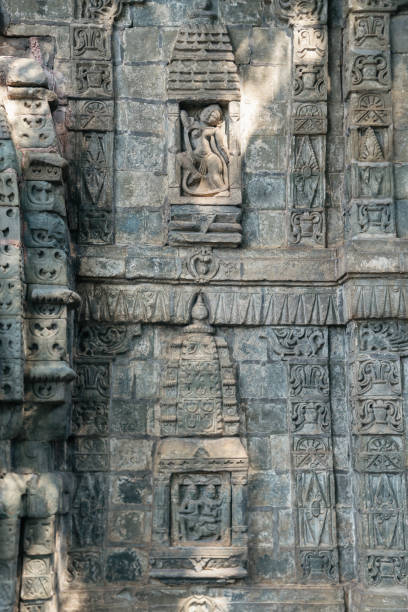 istock Ancient architectural Shiva Trilokinath Temple stone carvings 2156242022