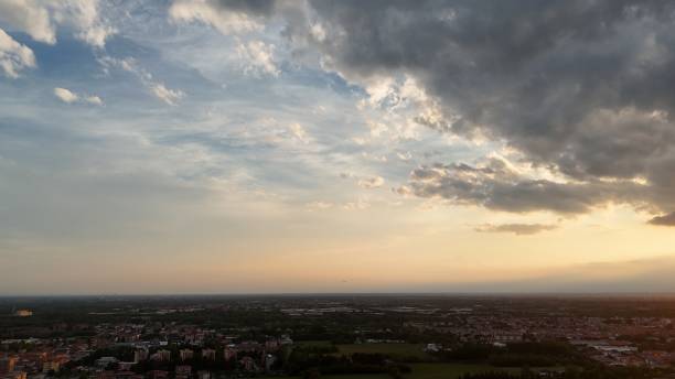 istock sunset on the city 2156244858