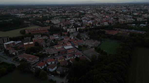 istock sunset on the city 2156244959