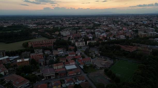 istock sunset on the city 2156244972