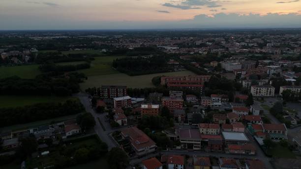 istock sunset on the city 2156244979