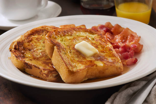 istock Savoury French Toast with Bacon and Hash browns 2156247271