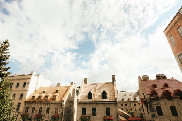 A beautiful neighbourhood in Old Quebec
