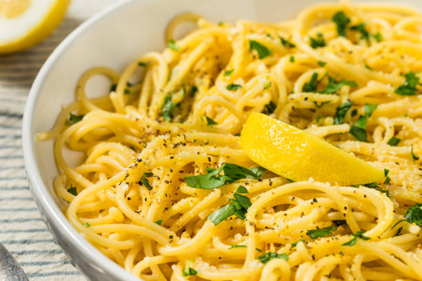 istock Italian Homemade Lemon Pepper Pasta 2156259724