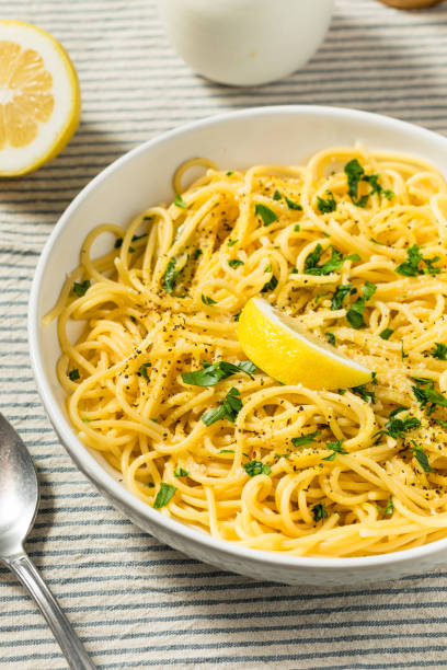 istock Italian Homemade Lemon Pepper Pasta 2156259780