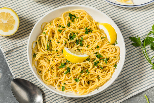 istock Italian Homemade Lemon Pepper Pasta 2156259902