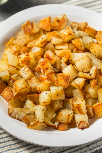 istock Homemade Fried Potato Hash Browns 2156260479