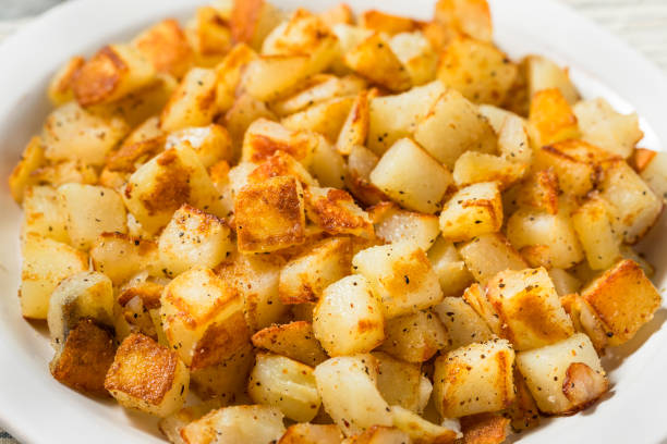 istock Homemade Fried Potato Hash Browns 2156260548