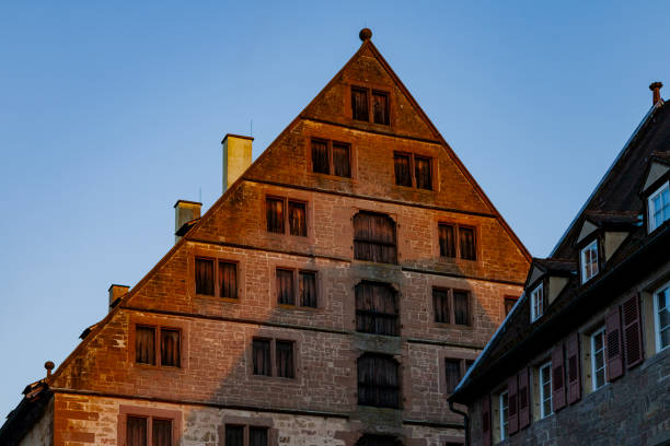 istock Medieval Buildings at Maulbronn Monastery at dusk 2156262384
