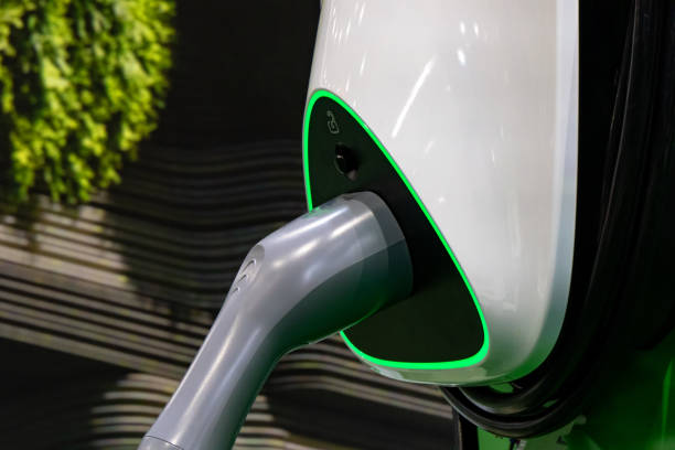 istock Home electric car charging station. 2156268748