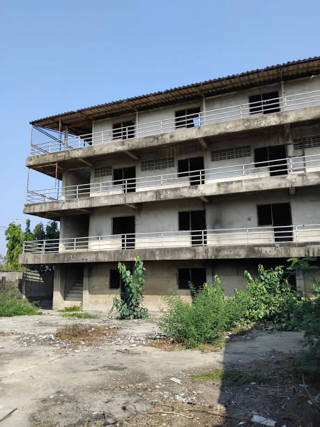 istock abandoned building in country Thailand 2156270196