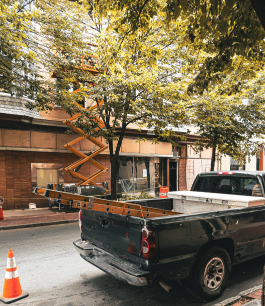istock City streets with parking 2156273734