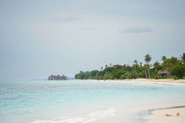 A beautiful beach in Polilio Island Philippines