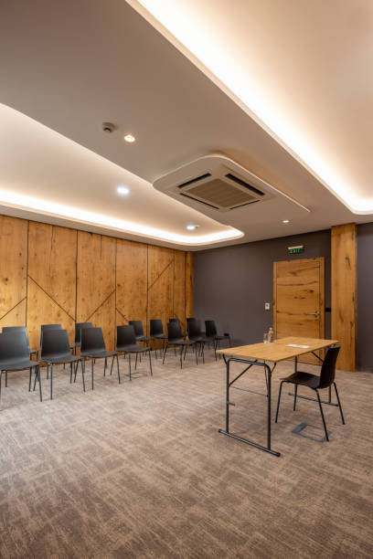 istock Interior of a hotel conference room 2156290473