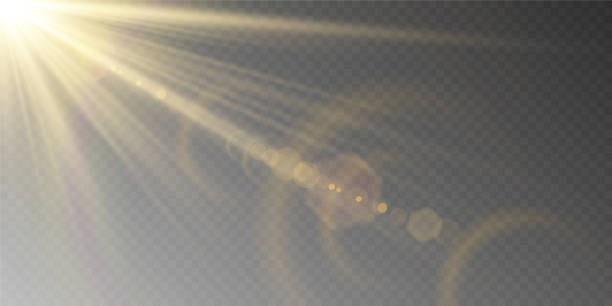 istock The background is a beam of light or sunbeam vector. It features an abstract golden light that sparkles and flashes like a spotlight 2156291333