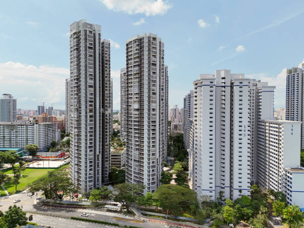 istock Residential town in Singapore 2156292101