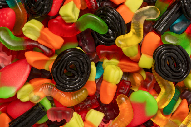 istock Assorted colorful gummy candies. Jelly  sweets. 2156295101