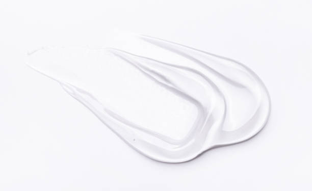istock smears cream gel texture on a light background 2156296572