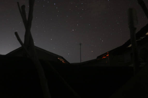 Lots of stars at night