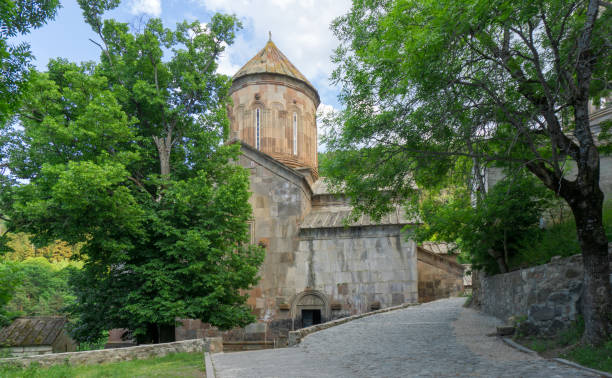 istock Saint Saba church of the Sapara Monastery. Front view 2156309892