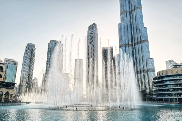 Dubai Skyscrapers, City Centre and Burj Khalifa