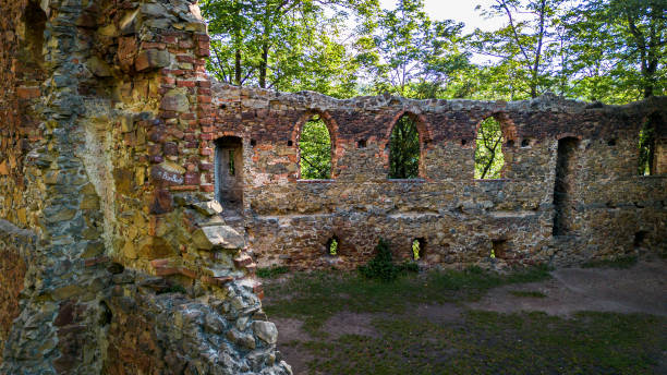 istock Old Ksiaz Castle Ruins in Poland 2156319552
