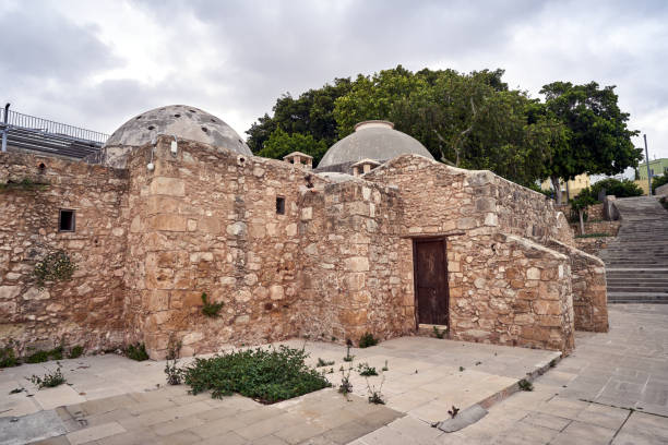 istock Stone, historic Ottoman bath building in Paphos city 2156321412