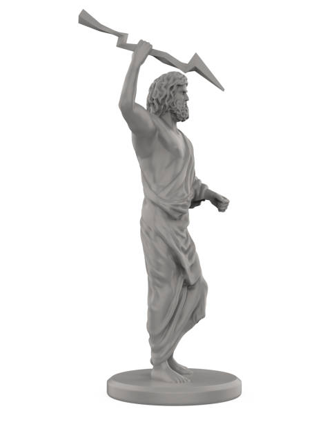 Statue of Zeus Isolated