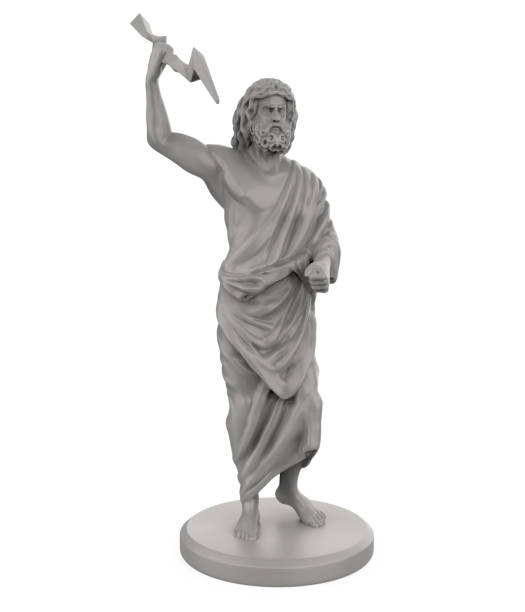 istock Statue of Zeus Isolated 2156321847