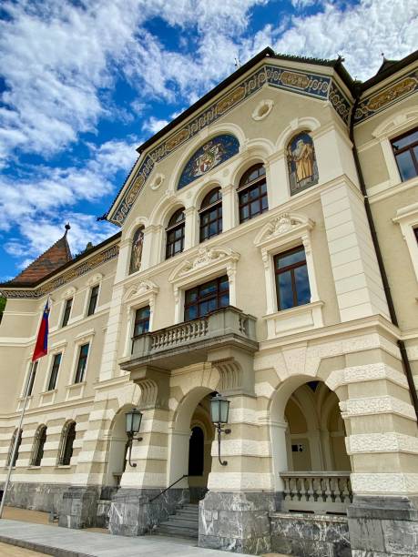 istock Liechtenstein - Vaduz - Government building ( National Parliament Building) 2156327521