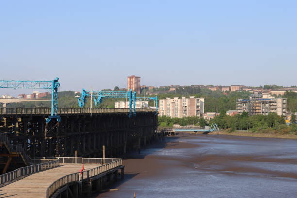 istock Dunston Staiths - wooden coal staiths in the River Tyne 2156336315