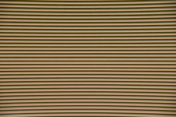 Abstract Pattern of Brown Horizontal Lines on a Textured Background.