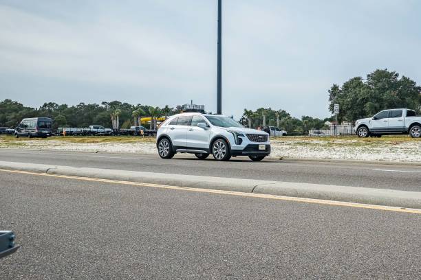 Chicago, illinios, USA - September 20, 2012: The Infiniti FX is classed as a mid-size luxury crossover SUV from the Nissan Infiniti luxury brand. This second generation model was launched in 2009 and comes with V6 and V8 gasoline engines plus a Europe only V6 diesel.