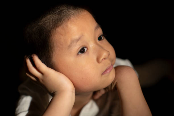 Portrait of a cute Asian boy