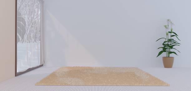 istock A room with a window an open room light shining into the room 3D illustration 2156338030