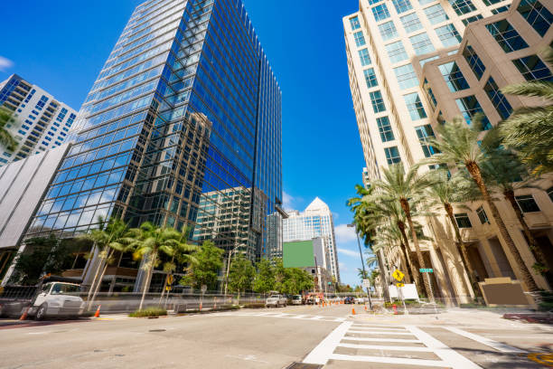 istock Fort Lauderdale Downtown scene. Long exposure motion blur. Summer 2024 2156345883