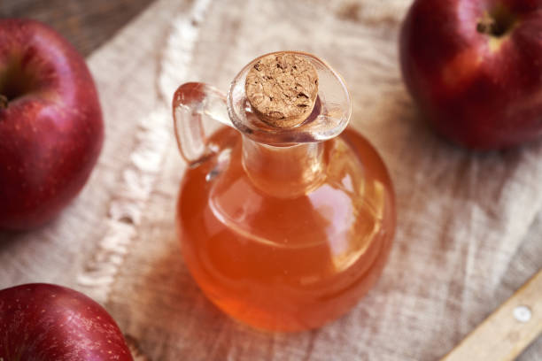 istock Apple cider vinegar - healthy condiment 2156346794