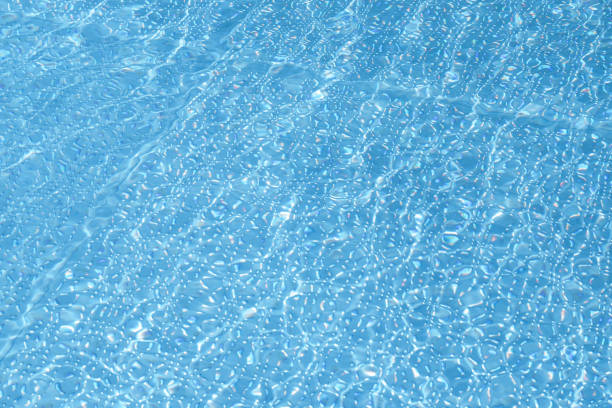 Water in the swimming pool (stainless steel pool)