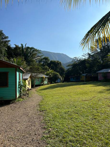 istock Cabins at the Maya Mountain foothills 2156354661